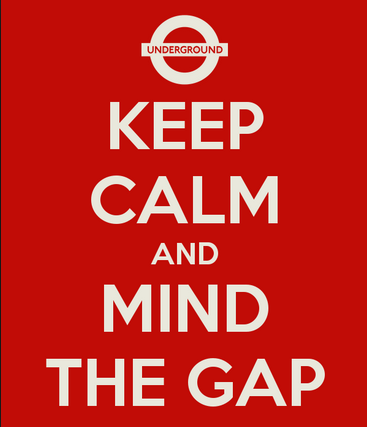Mind the gap 1